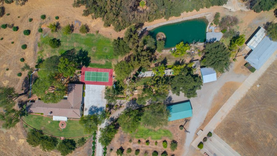 Aerial View of Paradise Ranch