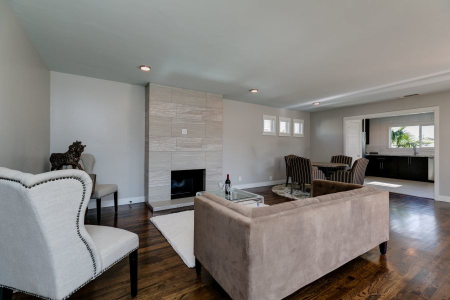 Gas Fireplace and Wood Floors in Old Town Home for Sale