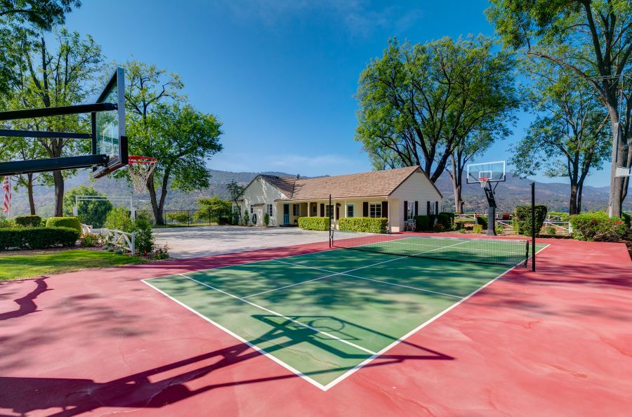 Sports Court at Upper Ojai Ranch