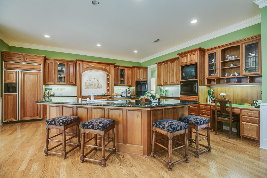 kitchen in ojai home for sale