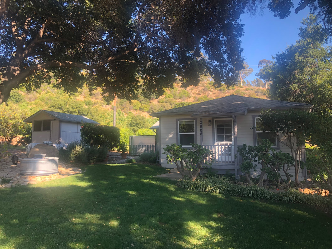 front view of house for rent in Ojai