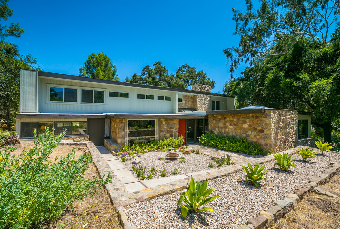 Mid-Century Modern Home in East End Ojai
