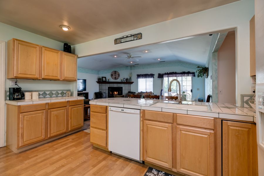 Remodeled Kitchen in Ojai Home for Sale